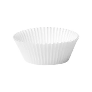 Caissettes blanche n°4  Ø 25mm x h18mm